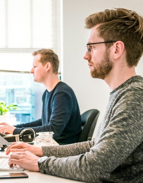 IT team collaborating
